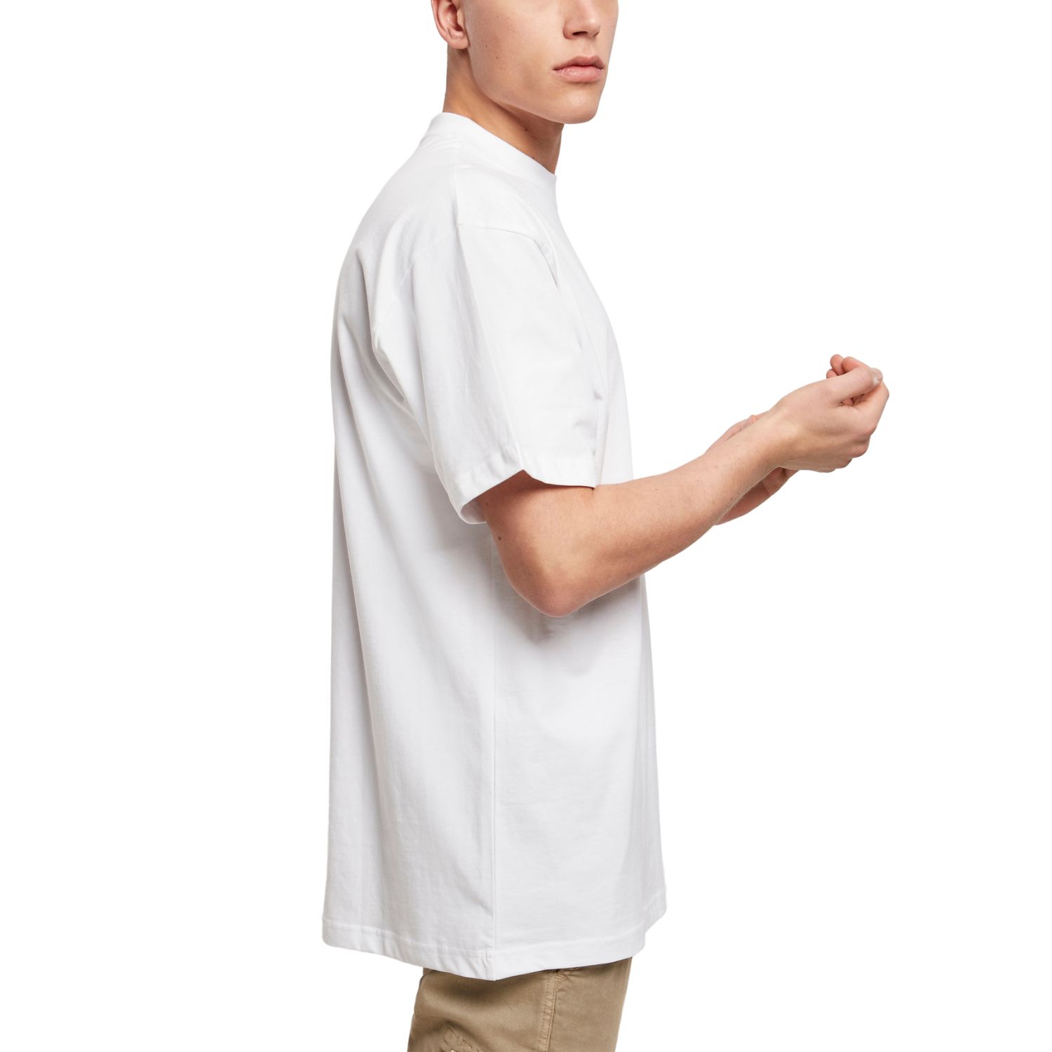 Oversize-marskineliai-vyrams-irmoterims-jersey-balti-3.jpg Baltos spalvos, trumpomis rankovėmis, universalūs oversize marškinėliai Jersey su logotipu ar norima spauda