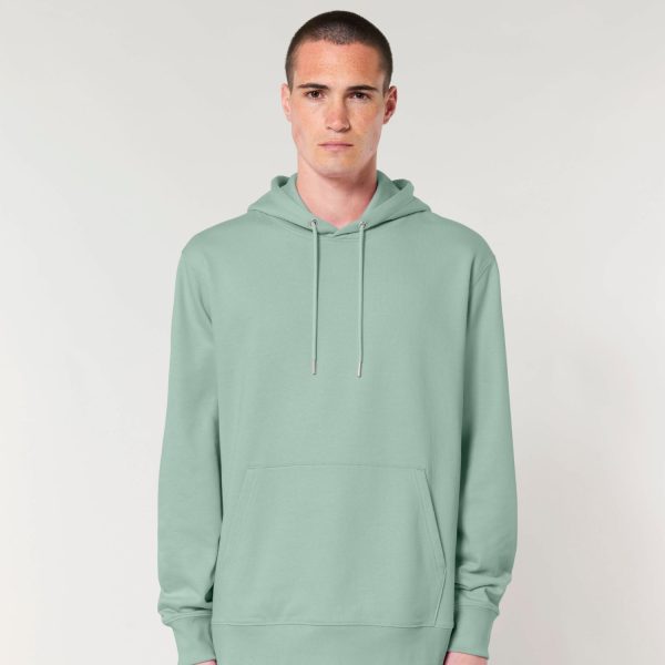 Džemperis su gobtuvu vyrams ir moterims Stanley Stella Cruiser 2.0 Šviesiai žalios spalvos.