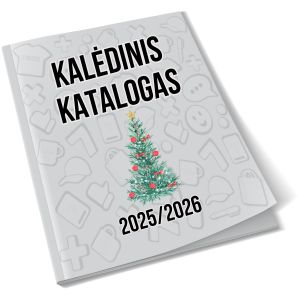 Kalėdinių verslo dovanų katalogo viršelis