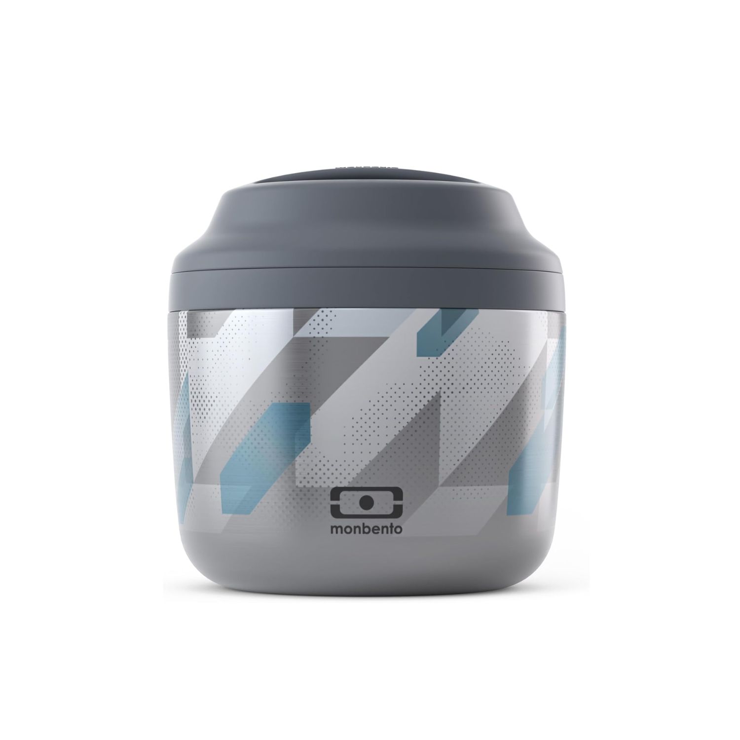 Pilkos spalvos maisto termosas Dimensions 550 ml su logotipo spauda