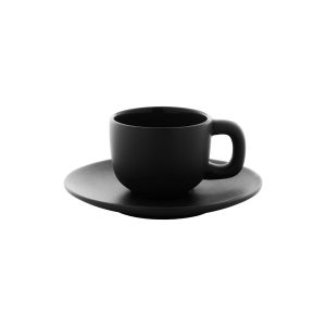 Keraminiai Espresso kavos puodeliai Caturra su logotipo spauda