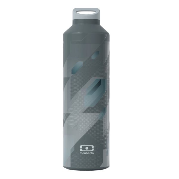 Gertuvė MB Steel 500 ml pilkos spalvos. Pagaminta iš nerūdijančio plieno su integruotu infuzatoriumi.