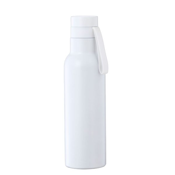 Baltos spalvos termo gertuvė Roach 530 ml su logotipo spauda