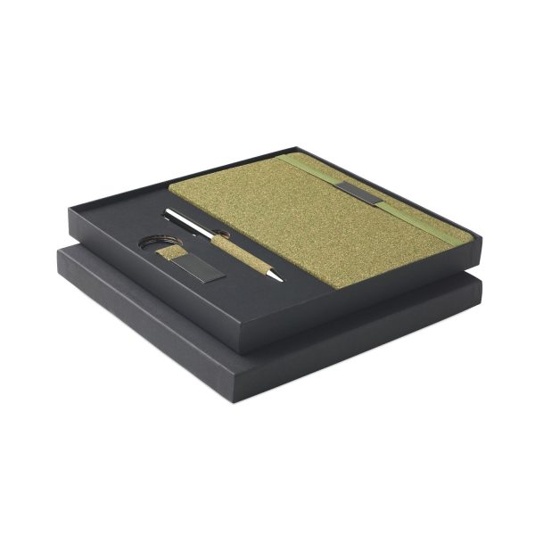 Užrašų knygutė Chippewa žalios spalvos.