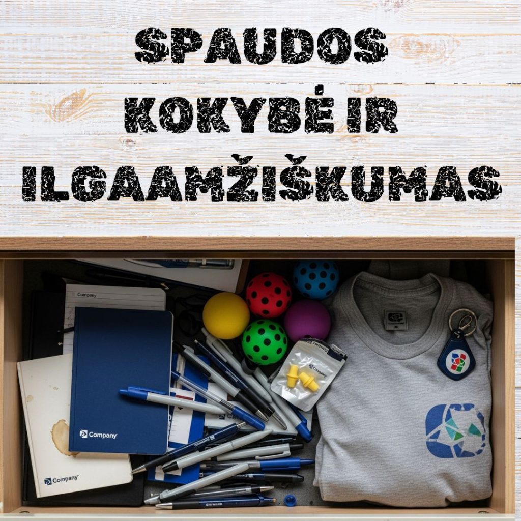 Spauda ant verslo dovanų ir tekstilės