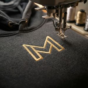 Logotipo siuvinėjimas ant džemperių įmonėms