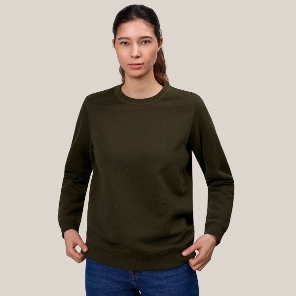 Ekelogiški džemperiai moterims Organic Žemės spalvos.