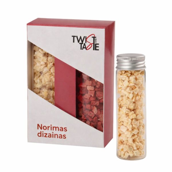 Liofilizuotų vaisių rinkinys Midi Duo- verslo dovanų idėjos su logotipo spauda