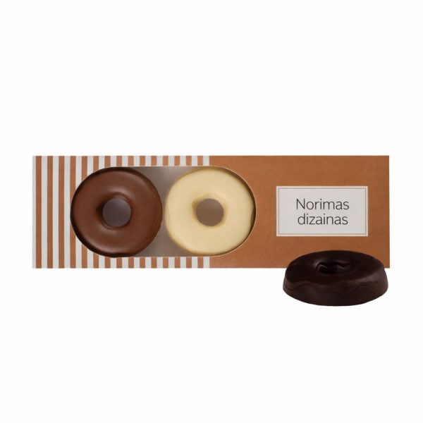 Šokoladų rinkinys Biscotti su įmonės logotipu