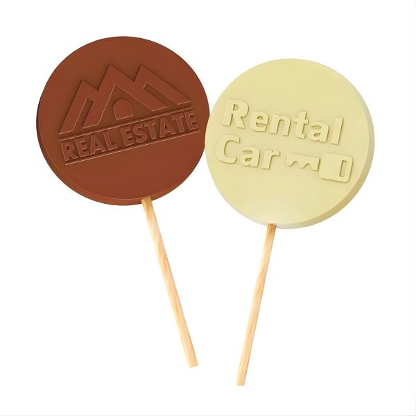 Reklaminiai Šokoladukai ant pagaliuko Chocopopt