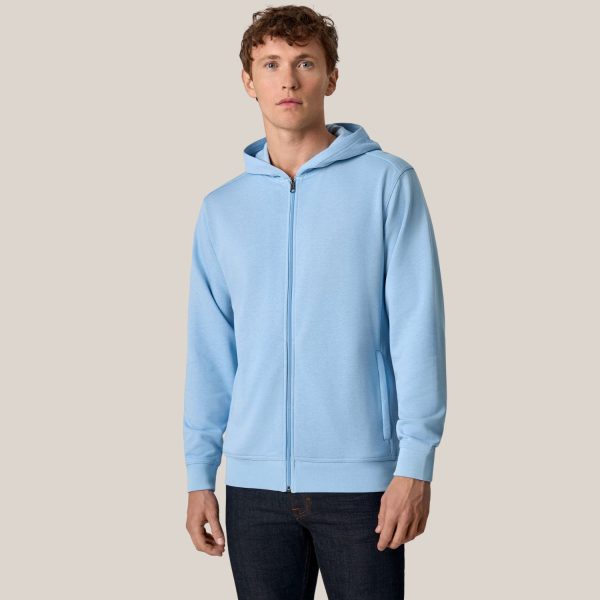 Vyriški džemperiai PRO Wear CARE Zip žydros spalvos.