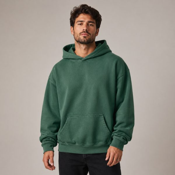 Džemperiai Hudson Hoodie su logotipo spauda