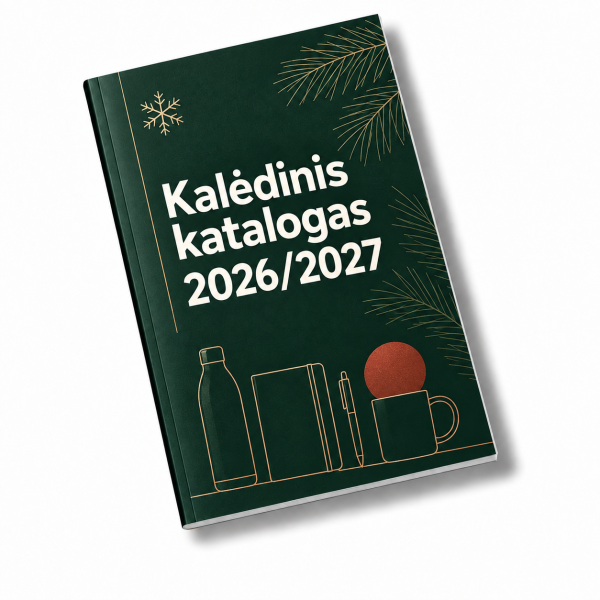 Kalėdinio verslo dovanų katalogo viršelis 2027