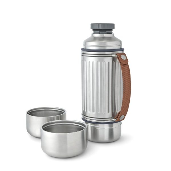 Black+Blum Explorer Flask Duo 1 l termosas su dviem plieniniais puodeliais