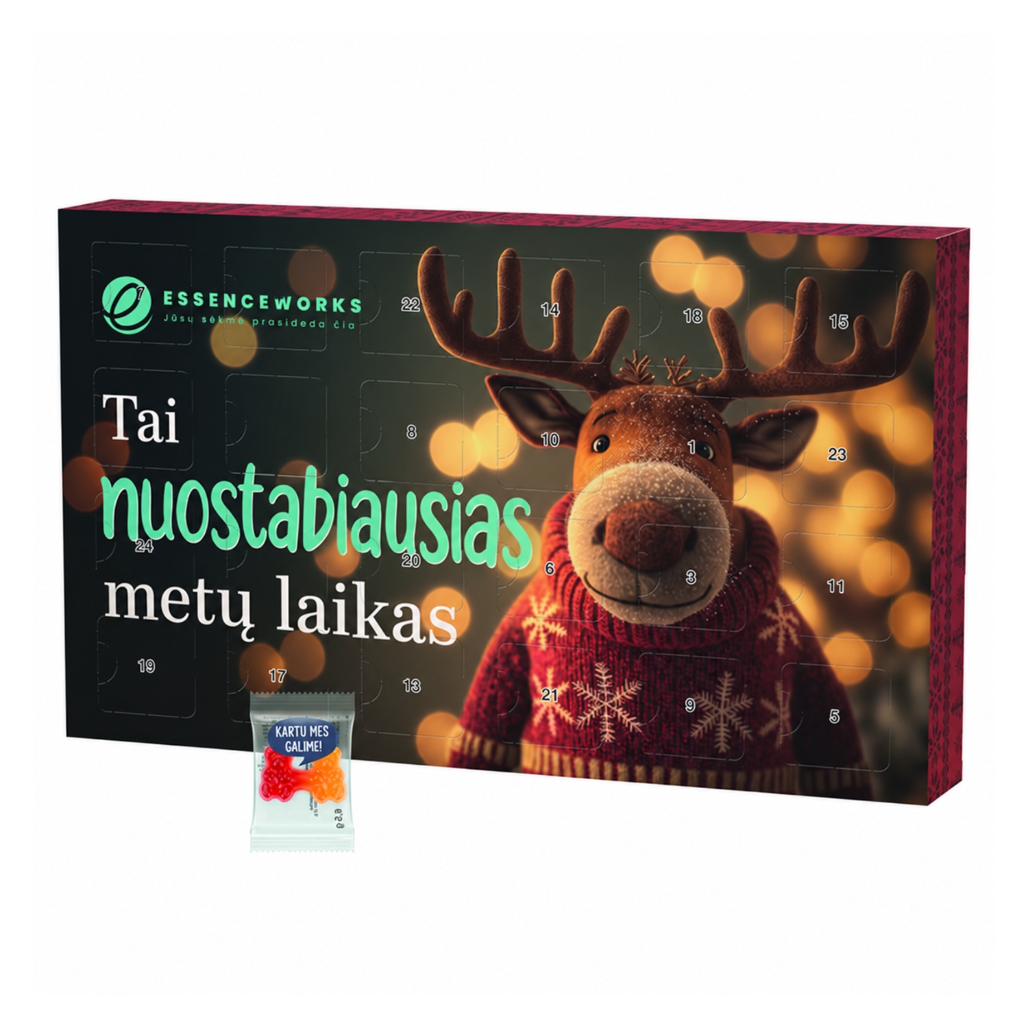 Įvairios spalvos