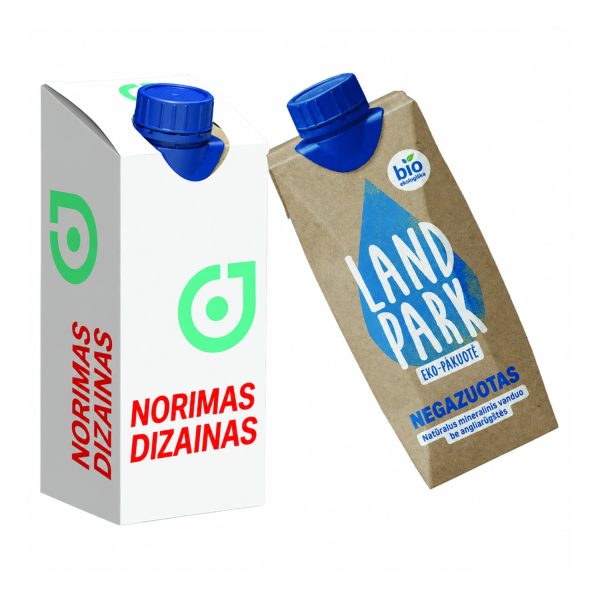Landpark mineralinis vanduo reklaminėje pakuotėje